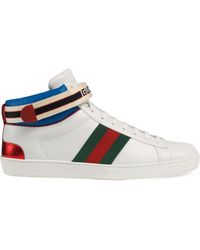gucci ace high top black
