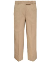 Thom Browne - Rwb-Stripe Cotton-Gabardine Trousers - Lyst
