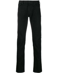 Emporio Armani Slim-fit Jeans - Zwart