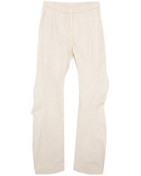 Julius - Drawstring-Waist Panelled Trousers - Lyst