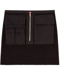 DIESEL - M-Merin Zip-Front Pocket Skirt - Lyst