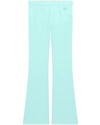 Courreges - Low-Rise Flared Trousers - Lyst