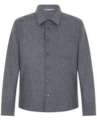 Fedeli - Patch-Pocket Cashmere Shirt - Lyst