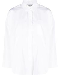 Max Mara - Hemd Mit Tiefen Schultern - Lyst