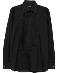 Tom Ford - Cocktail-Voile Cotton Shirt - Lyst