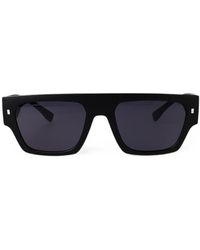 DSquared² - Icon Rectangle-Frame Sunglasses - Lyst