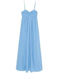 Faithfull the Brand - Presa Ruched-Detail Maxi Dress - Lyst