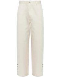 Palm Angels - Press-Stud Straight-Leg Trousers - Lyst