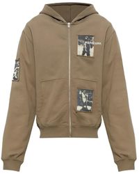 MISBHV - Graphic-Patch Zip-Up Hoodie - Lyst