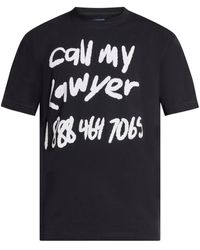Market - T-shirt Scrawl My Lawyer - Lyst