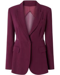 Pinko - Cady Single-Breasted Blazer - Lyst