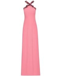Oscar de la Renta - Dahlia Embellished Gown - Lyst