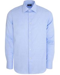 Tombolini - Button-Down Cotton Shirt - Lyst