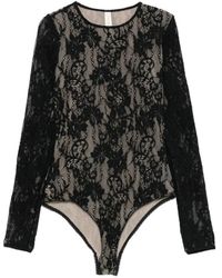 Zimmermann - Lace Bodysuit - Lyst