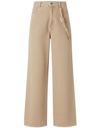 Pinko - Jeans With Jewel Cord - Lyst