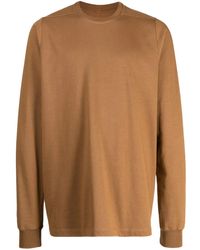 Rick Owens - Camiseta con cuello redondo - Lyst