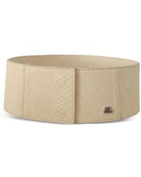 Gianfranco Ferré - Cinturón Ancho Con Logo - Lyst