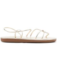 Ancient Greek Sandals - Proorismos Metallic-Effect Sandals - Lyst