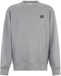 Philipp Plein - Logo Patch Sweatshirt - Lyst