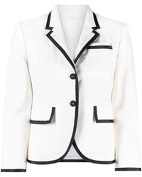Thom Browne - Grosgrain Ribbon-Trim Blazer - Lyst