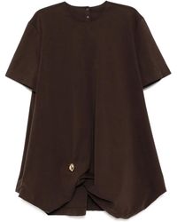 JNBY - Drawstring-Hem Dress - Lyst