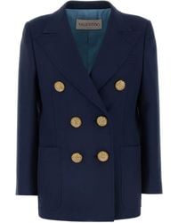 Valentino Garavani - Crystal-Embellished Blazer - Lyst