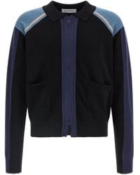 Kiko Kostadinov - Munno Knit Colour-Block Cardigan - Lyst