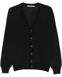 hindustrie - V-Neck Button-Up Cardigan - Lyst