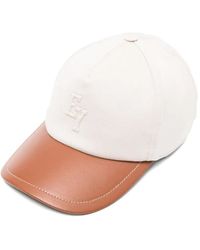 Eleventy - Initials Two-Tone Baseball Cap - Lyst