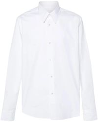 Lanvin - Long-sleeve Cotton Shirt - Lyst