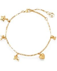Burberry - Mini Charm Bracelet - Lyst