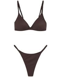 MC2 Saint Barth - Moana Ruched-Strap Bikini - Lyst