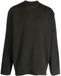 Givenchy - Oversize Ribbed Sweater In Military - Lyst
