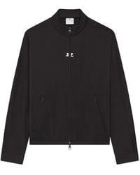 Courreges - Trainingsjack Met Logo En Rits - Lyst