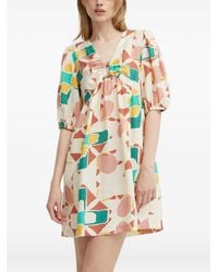 Ba&sh - Arancia Printed Mini Dress - Lyst