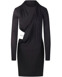 Amazuìn - Draped Cutout Dress - Lyst