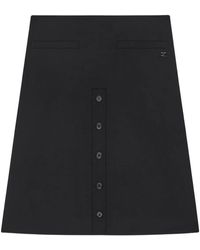 Courreges - Buttoned Midi Skirt - Lyst