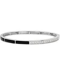 Jewels Aficionado - 18K Onyx And Diamond Bracelet - Lyst
