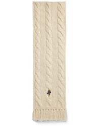 Polo Ralph Lauren - Polo Bear Cable-Knit Scarf - Lyst