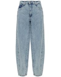 Gestuz - Gzmawi Acid-Wash Tapered Jeans - Lyst