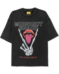 DIET STARTS MONDAY - Graphic-Print Raw-Edge T-Shirt - Lyst