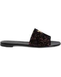 Giuseppe Zanotti - Shirley Leather Sandals - Lyst