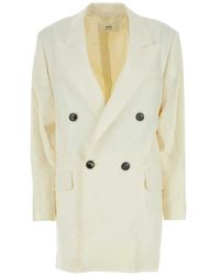Ami Paris - Blazer con doble botonadura - Lyst
