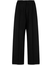GIUSEPPE DI MORABITO - Pleated Wool Trousers - Lyst