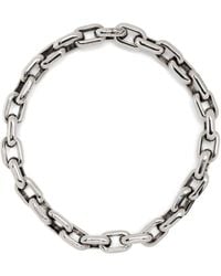 Alexander McQueen - -tone Peak Chunky-chain Necklace - Women's - Brass - Lyst