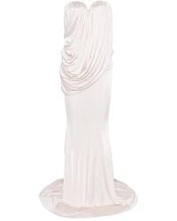 GIUSEPPE DI MORABITO - Draped Cowl-Neck Dress - Lyst