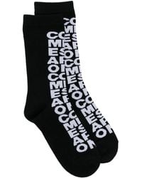 Comme des Garçons - Socken Mit Logo - Lyst