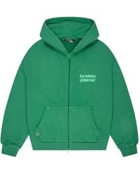 BROKEN PLANET - Zip-Up Hoodie - Lyst