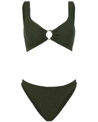 Hunza G - Julia Hoop-Detail Bikini - Lyst