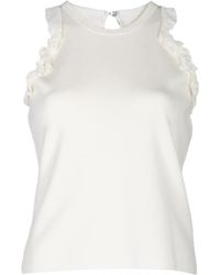 Cinq À Sept - Martha Ruffle-Trim Top - Lyst